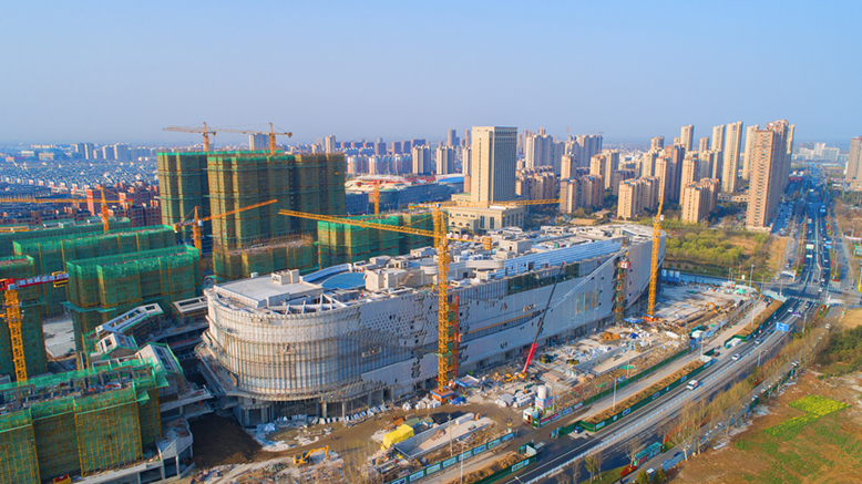 新悦城建设现场